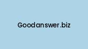 Goodanswer.biz Coupon Codes