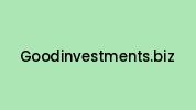 Goodinvestments.biz Coupon Codes