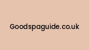Goodspaguide.co.uk Coupon Codes
