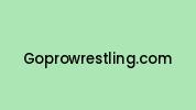 Goprowrestling.com Coupon Codes