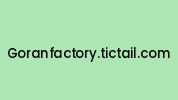 Goranfactory.tictail.com Coupon Codes