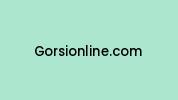 Gorsionline.com Coupon Codes