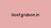 Gosf.grabon.in Coupon Codes