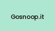Gosnoop.it Coupon Codes