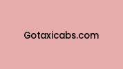 Gotaxicabs.com Coupon Codes