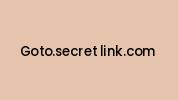 Goto.secret-link.com Coupon Codes