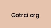 Gotrci.org Coupon Codes