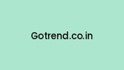 Gotrend.co.in Coupon Codes