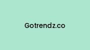 Gotrendz.co Coupon Codes