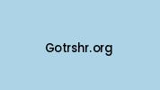 Gotrshr.org Coupon Codes