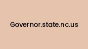 Governor.state.nc.us Coupon Codes