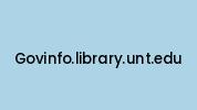 Govinfo.library.unt.edu Coupon Codes