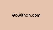 Gowithoh.com Coupon Codes