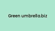 Green-umbrella.biz Coupon Codes