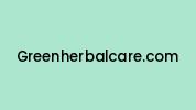 Greenherbalcare.com Coupon Codes
