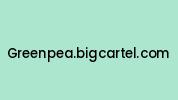 Greenpea.bigcartel.com Coupon Codes