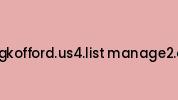Gregkofford.us4.list-manage2.com Coupon Codes