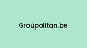 Groupolitan.be Coupon Codes