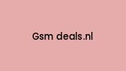 Gsm-deals.nl Coupon Codes