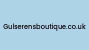 Gulserensboutique.co.uk Coupon Codes