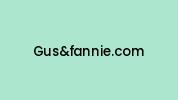 Gusandfannie.com Coupon Codes