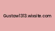 Gustaw1313.wixsite.com Coupon Codes