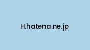 H.hatena.ne.jp Coupon Codes