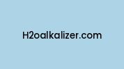 H2oalkalizer.com Coupon Codes