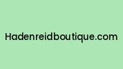 Hadenreidboutique.com Coupon Codes