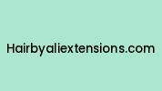 Hairbyaliextensions.com Coupon Codes