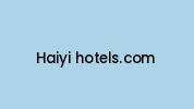 Haiyi-hotels.com Coupon Codes