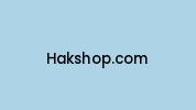Hakshop.com Coupon Codes