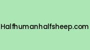 Halfhumanhalfsheep.com Coupon Codes