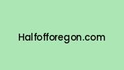 Halfofforegon.com Coupon Codes
