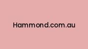 Hammond.com.au Coupon Codes
