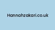 Hannahzakari.co.uk Coupon Codes