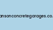 Hansonconcretegarages.co.uk Coupon Codes