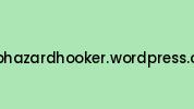 Haphazardhooker.wordpress.com Coupon Codes