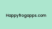 Happyfrogapps.com Coupon Codes