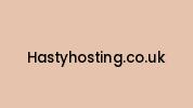 Hastyhosting.co.uk Coupon Codes
