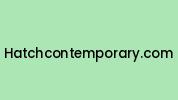 Hatchcontemporary.com Coupon Codes