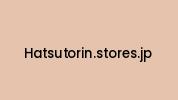 Hatsutorin.stores.jp Coupon Codes