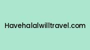 Havehalalwilltravel.com Coupon Codes