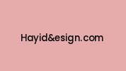 Hayidandesign.com Coupon Codes