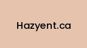 Hazyent.ca Coupon Codes