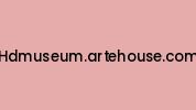 Hdmuseum.artehouse.com Coupon Codes