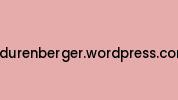 Hdurenberger.wordpress.com Coupon Codes
