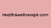 Healthandwellnessplr.com Coupon Codes