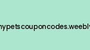 Healthypetscouponcodes.weebly.com Coupon Codes
