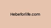Hebeforlife.com Coupon Codes